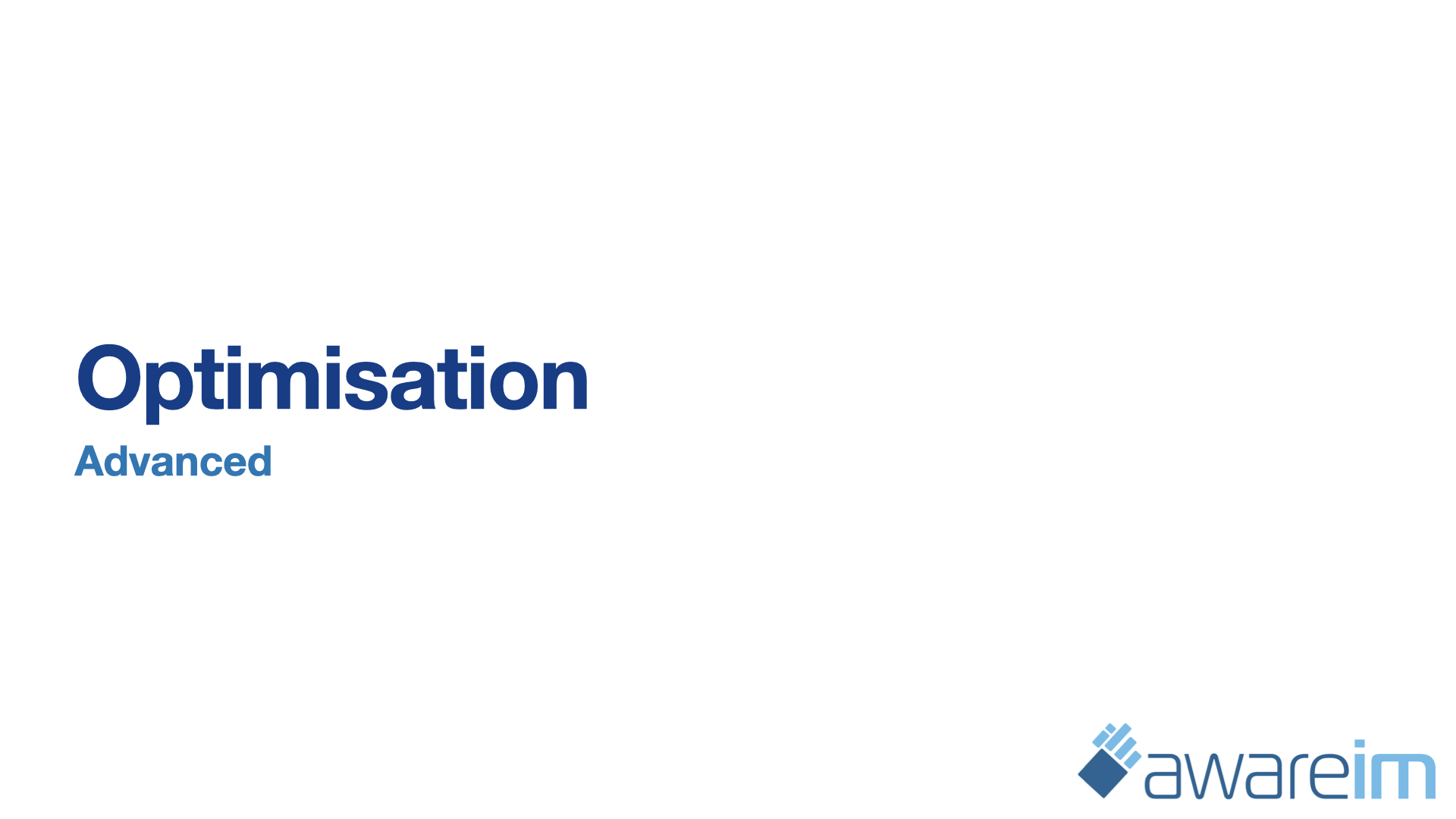 AwareIM Relationship Diagrams