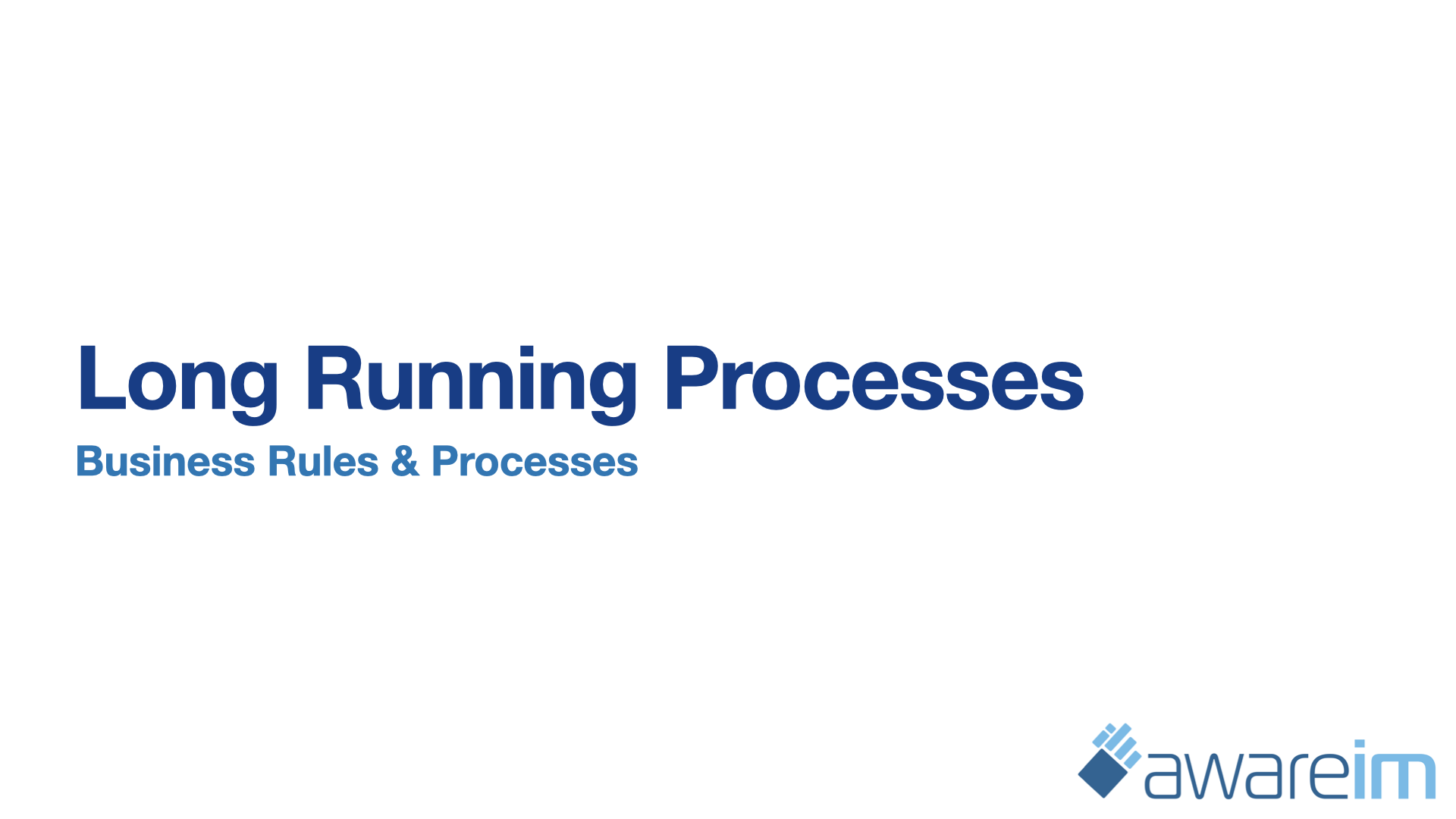 AwareIM Getting Started Your First App