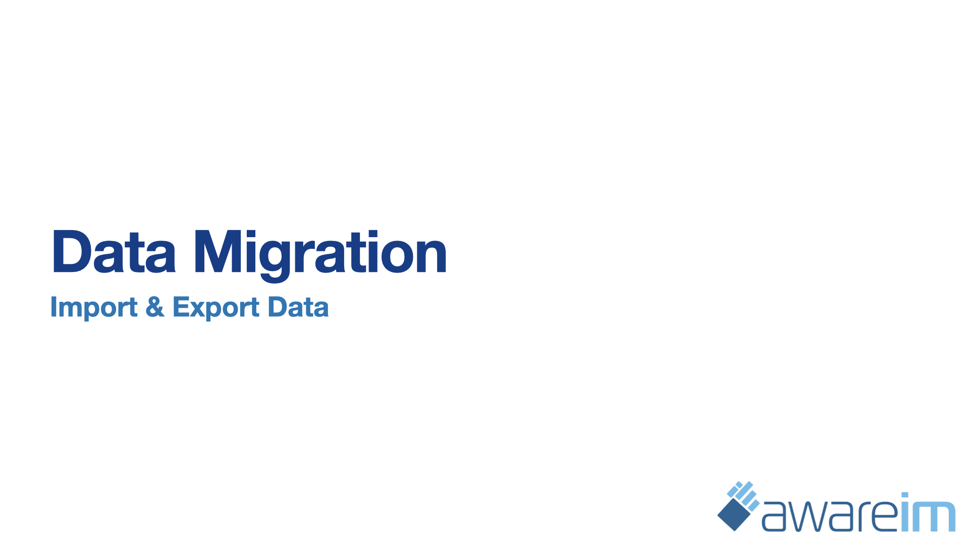 AwareIM Relationships Introduction