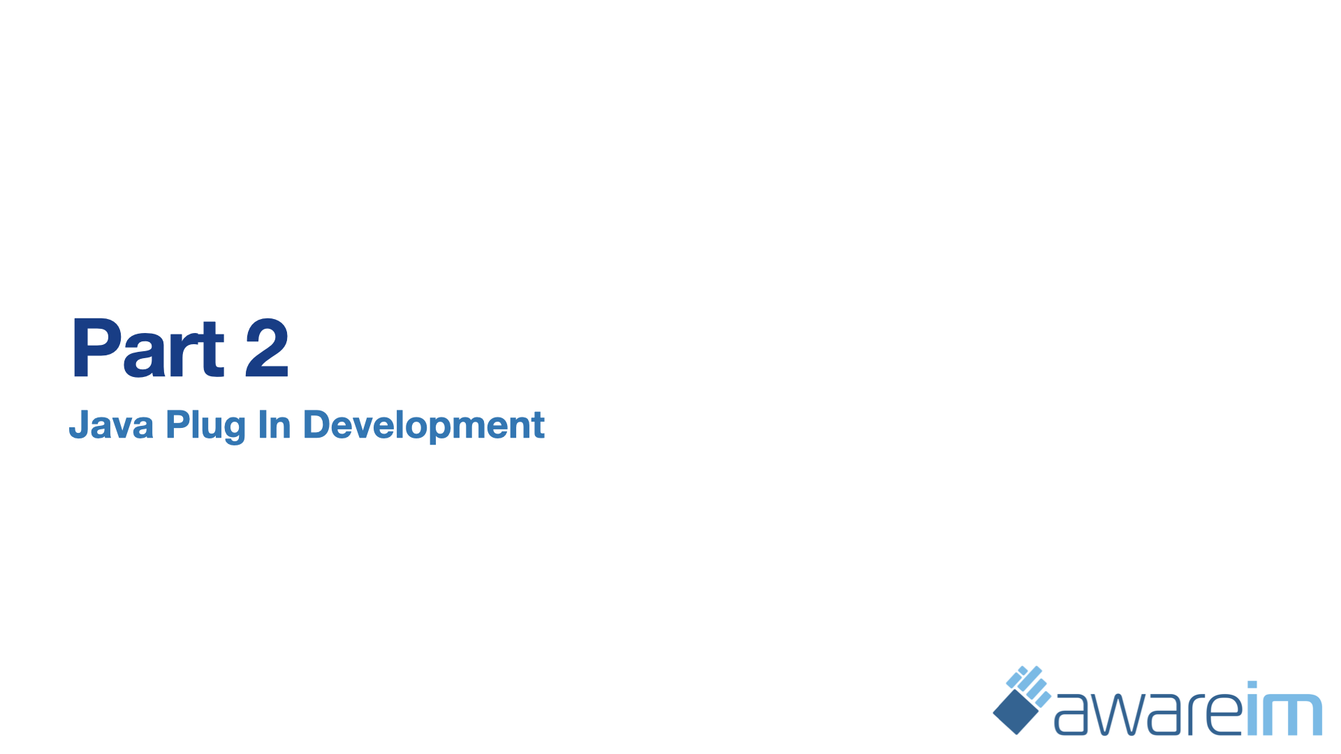 Developing Java Plugins Part 2